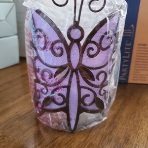 Partylite butterfly votive holder